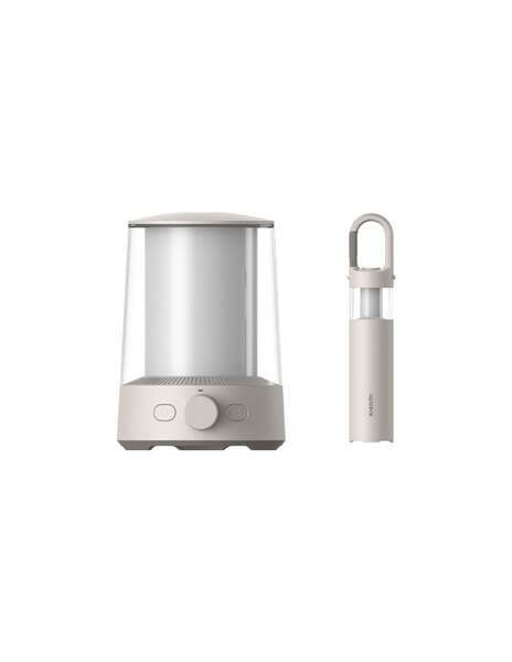 xiaomi linterna de camping multifuncion bluetooth 2 linternas en 1 luces duales separables ajuste de luz nitecore extreme proteccion ip54