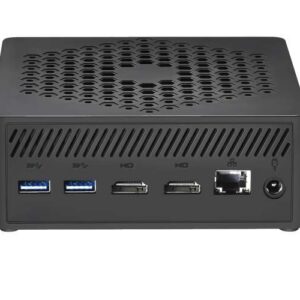 leotec gyors mini ordenador intel core i5 1235u 16gb 512gb ssd usb 3.0, usb c, hdmi, rj 45, vga sistema de seguridad kensington windows 11 pro