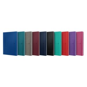 oxford signature cuaderno cosido tapa extradura b5 1 linea 80 hojas colores surtidos