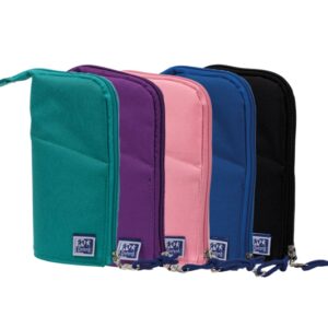 oxford teen cubilet estuche diseño juvenil y colorido incluye surtido de utiles escolares ideal para adolescentes
