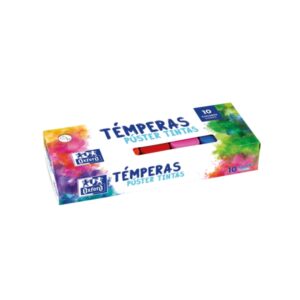 oxford temperas 20ml alta pigmentacion facil de mezclar 10 colores