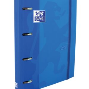 oxford touch a4+ europeanbinder tapa extradura resistente lomo de 45mm anillas 4dx35mm incluye recambio 5x5 color denim