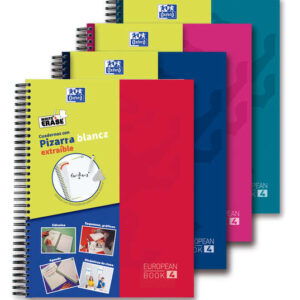 oxford school classic write&erase europeanbook 4 tapa extradura pizarra blanca extraible 120 hojas
