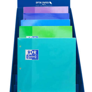 oxford school recambio color1 encolado 5x5 colores frios ideal para estudiantes