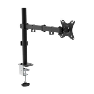 unykach uk1421 soporte de mesa con brazo articulado para monitor de 10" 32" giratorio, inclinable y extensible gestion de cables peso max 10kg vesa 100x100mm