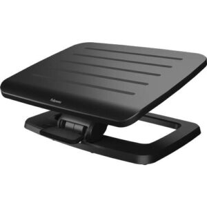 fellowes hana lt plataforma flexible con ajuste manos libres superficie antideslizante movimiento activo color negro
