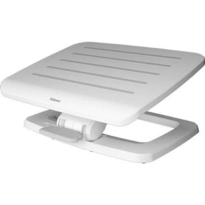 fellowes hana lt plataforma flexible con ajuste manos libres superficie antideslizante movimiento activo color blanco
