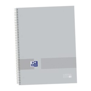 oxford & you a4+ europeanbook tapa extradura 80 hojas cuadricula 5x5 color gris
