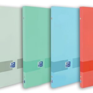 oxford & you a4+ carpeta clasificadora con 12 separadores de cartulina tapa extradura cierre con goma elastica colores surtidos