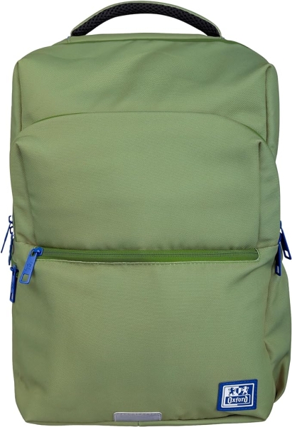 oxford b ready mochila 28l tamaño 42x30x15cm bolsillo acolchado asa superior poliester reciclado rpet color verde