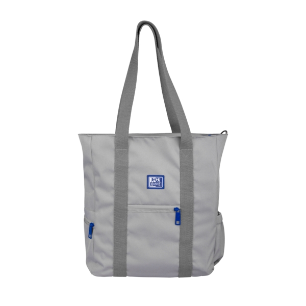 oxford b ready tote bag bolso de tela ecologica poliester reciclado rpet asa larga para bandolera color gris