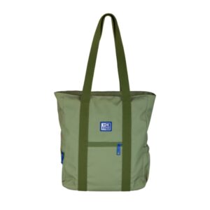 oxford b ready tote bag poliester reciclado rpet asa larga para bandolera color verde