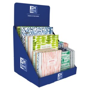 oxford japandi expositor sobremesa organizador completo para escritorio incluye europeanbooks a5+, a4+, a6+ europeanbinder a4+ estuches y portamonedas