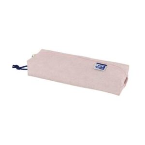 oxford kangoo animal print estuche rectangular mediano medidas 22x7x3,5cm goma para ajustar a cuaderno color rosa claro