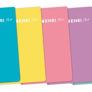 enri plus 4º cuaderno espiral 4x4 tapa de plastico 80 hojas 90gr colores surtidos