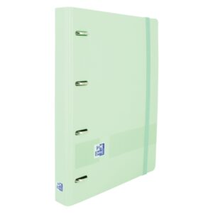 oxford live & go a4+ polyfoam europeanbinder lomo de 45mm anillas de 4dx35mm incluye recambio 5x5 color verde