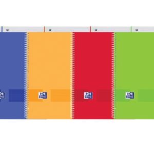 oxford live&go europeanbook 1 tapa de plastico a4+ 80 hojas colores surtidos