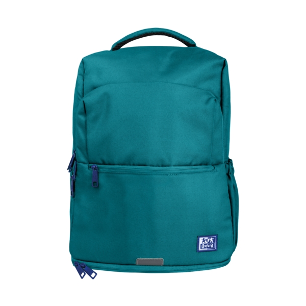 oxford b out mochila 30l tamaño 42x30x15cm bolsillo acolchado asa superior funda para lluvia poliester reciclado rpet color verde agua
