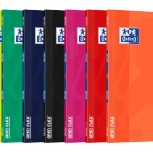 oxford openflex libreta grapada tapa plastico a4 seyes resistente tapa de plastico formato a4 cuadricula seyes con margen grapado seguro