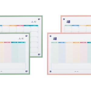 oxford planner a3 reversible semana&mes + compl 2 colores gran tamaño para organizacion eficiente