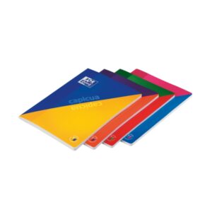 oxford school cap i cua a4 tapa blanda libreta grapada reversible 4x4 60 hojas tapa bicolor colores surtidos