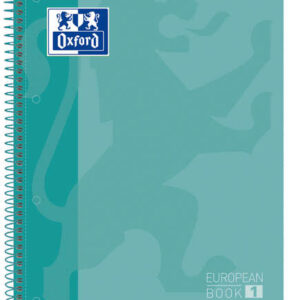 oxford school classic a4+ europeanbook tapa extradura 80 hojas color ice mint