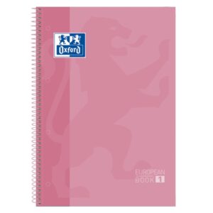 oxford school classic a4+ europeanbook tapa extradura 80 hojas color rosa chicle