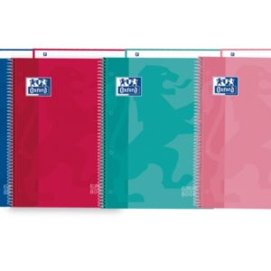 oxford school classic a5+ europeanbook tapa extradura 80 hojas colores surtidos