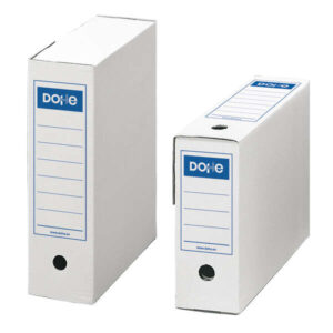 dohe caja de carton de primera calidad montaje rapido y facil color blanco