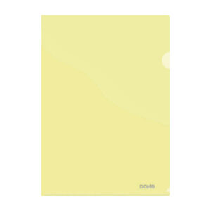 dohe dossier uñero premium tamaño a4 210x297mm fabricado en polipropileno translucido de 180 micras color amarillo