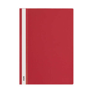 dohe dosier con fastener de polipropileno tamaño a4 cubierta transparente y trasera opaca ideal para organizar documentos