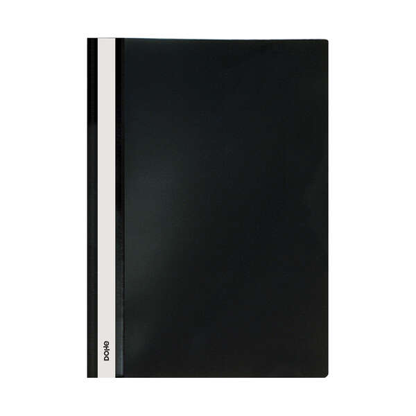 dohe dosier con fastener de polipropileno tamaño a4 cubierta transparente y trasera opaca ideal para organizar documentos