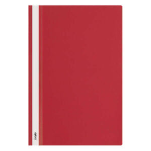 dohe dosier con fastener de polipropileno tamaño folio cubierta transparente y trasera opaca ideal para organizar documentos