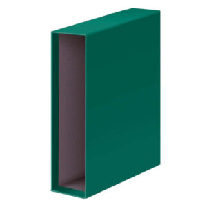 dohe funda individual de archivador para tamaño a4 lomo ancho carton forrado con papel impreso protege tus documentos con estilo color verde