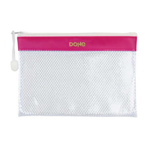 dohe bolsa cremallera pvc 24x17.5mm resistente al agua ideal para documentos a5