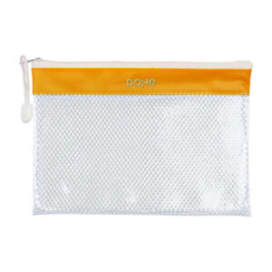 dohe bolsa cremallera pvc 24x17.5mm resistente al agua ideal para documentos a5