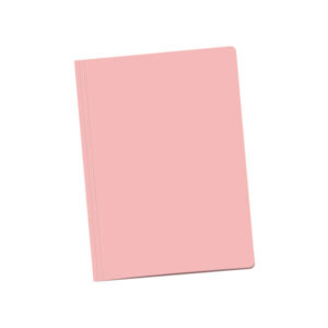 dohe pack de 50 subcarpetas de cartulina de 180gr a4 con ranura para fastener resistente y duradera ideal para organizar documentos color rosa claro