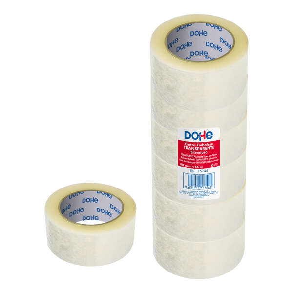 dohe precinto de polipropileno silencioso 48mmx66m transparente