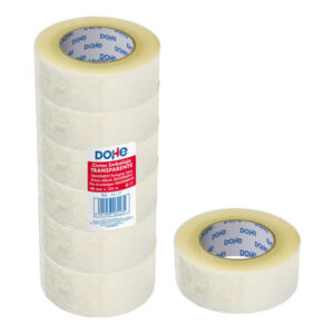 dohe precinto de polipropileno resistente 48mmx132m adhesivo potente transparente