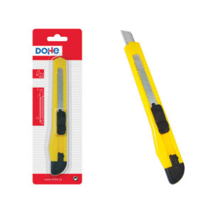 dohe cutter resistente de plastico cuchillas de acero tronzables sistema de bloqueo de cuchilla