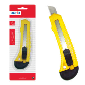 dohe cutter resistente de plastico cuchillas de acero tronzables sistema de bloqueo de cuchilla guia de plastico