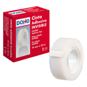 dohe cinta adhesiva invisible de polipropileno 19mmx33m alta resistencia y potente adhesivo aptas para todo tipo de aplicaciones