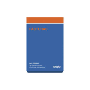 dohe talonarios preimpresos a dos tintas en papel autocopiativo 100 hojas octavo natural duplicado