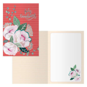 dohe pack de 6 tarjetas de felicitacion de cumpleaños 11.5x17cm impresion a todo color estampaciones con pelicula de color papel offset blanco de 300gr incluye sobre de color