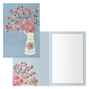 dohe pack de 6 tarjetas de felicitacion de san valentin 11.5x17cm impresas a todo color estampaciones con pelicula de color estampacion en seco papel offset blanco de 300gr incluye sobre de color
