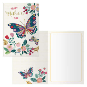 dohe pack de 6 tarjetas de felicitacion dia de la madre 11.5x17cm impresas a todo color estampaciones con pelicula de color estampacion en seco papel offset blanco de 300gr incluye sobre de color