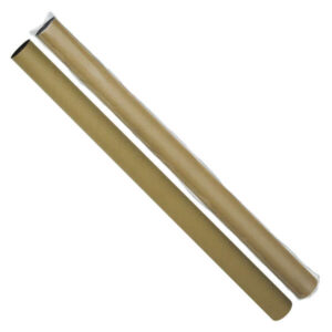 dohe tubos de carton montados 100x20mm tapas de plastico retractilados individualmente