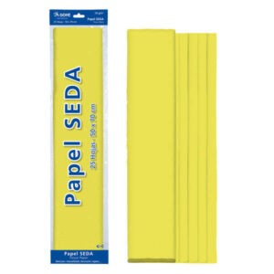 dohe papel seda de 18g 50x70cm ideal para manualidades y decoracion se sirve en bolsas de 25 hojas