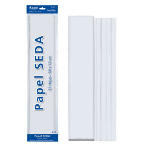 dohe papel seda de 18g 50x70cm ideal para manualidades y decoracion se sirve en bolsas de 25 hojas