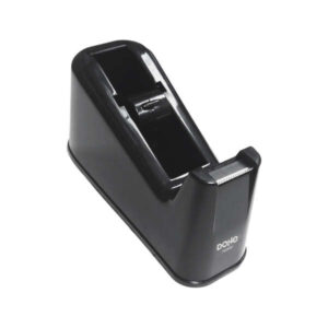 dohe portarrollos para cintas adhesivas de hasta 19mm y 33 metros cilindro extraible y base antideslizante cuchilla metalica de corte
